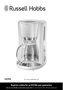 Manual Russell Hobbs 24390 Coffee Machine