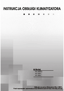 Instrukcja Ravanson KY-32/a Klimatyzator