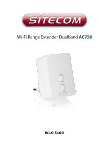 Manual Sitecom WLX-5100 Range Extender