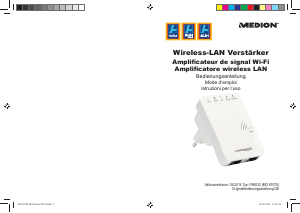 Manuale Medion P85032 (MD 87070) Amplificatore segnale