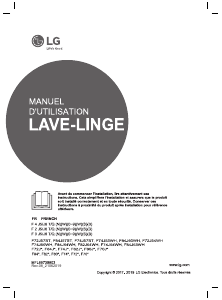 Mode d’emploi LG F72J53WH Lave-linge