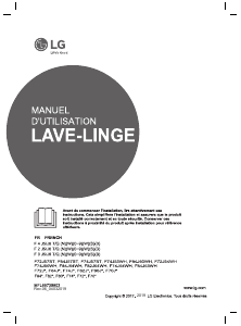 Mode d’emploi LG F74C41WH Lave-linge