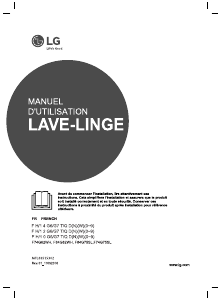 Mode d’emploi LG F74G62WH Lave-linge