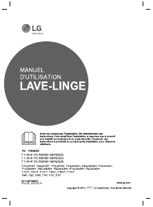 Mode d’emploi LG F74J53WH Lave-linge