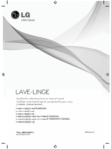 Mode d’emploi LG F12721WH Lave-linge