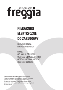 Instrukcja Freggia OEHG611X Piekarnik