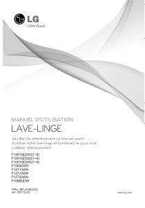 Mode d’emploi LG F74680WH Lave-linge
