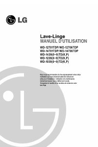 Mode d’emploi LG WD-12701TDP Lave-linge