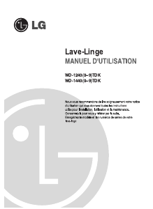 Mode d’emploi LG WD-14401TDK Lave-linge