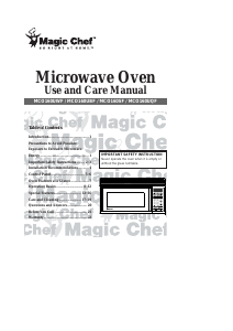 Manual Magic Chef MCO160UWF Microwave