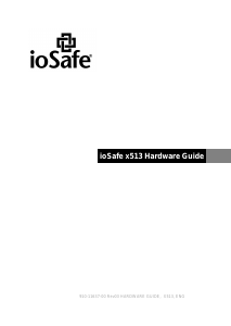 Handleiding ioSafe x513 NAS