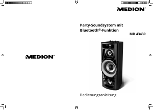 Bedienungsanleitung Medion LIFE P67014 (MD 43439) Lautsprecher