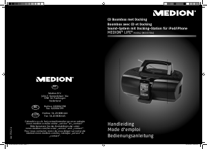 Bedienungsanleitung Medion LIFE P66042 (MD 83584) Stereoanlage