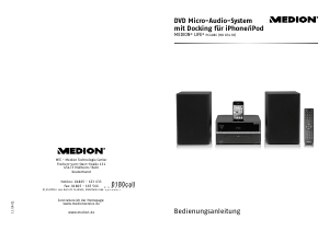 Bedienungsanleitung Medion LIFE P64086 (MD 83438) Stereoanlage