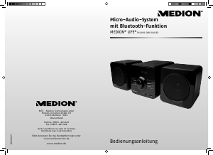 Bedienungsanleitung Medion LIFE P64091 (MD 84018) Stereoanlage
