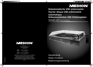 Handleiding Medion LIFE P67003 (MD 83875) Platenspeler