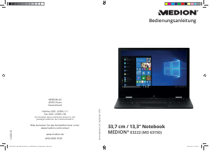 Bedienungsanleitung Medion Akoya E3222 (MD 63150) Notebook