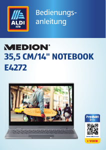Bedienungsanleitung Medion Akoya E4272 (MD 63320) Notebook