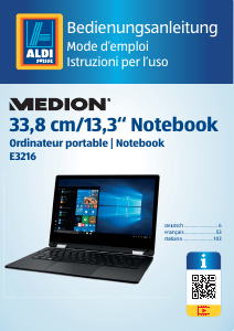 Bedienungsanleitung Medion Akoya E3216 (MD 61350) Notebook