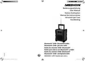 Mode d’emploi Medion LIFE P66098 (MD 43951) Radio