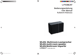 Kullanım kılavuzu Lifebeat X61083 (MD 43143) Hoparlör