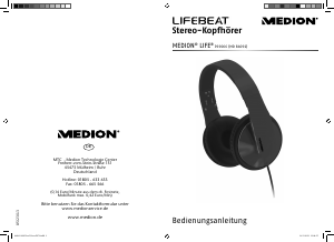 Bedienungsanleitung Lifebeat P69066 (MD 84091) Kopfhörer