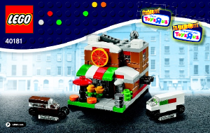 Bedienungsanleitung Lego set 40181 Promotional Bricktober Pizzeria