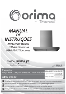 Mode d’emploi Orima ORC 60630 T Hotte aspirante