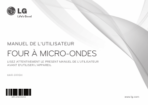 Mode d’emploi LG MHR-5990IX Micro-onde