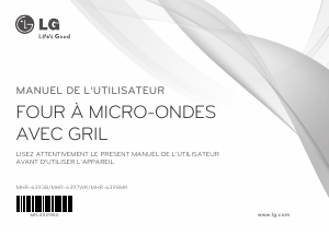 Mode d’emploi LG MHR-6398MK Micro-onde