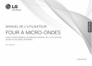 Mode d’emploi LG MH-6582IXC Micro-onde