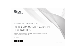 Mode d’emploi LG MC-8299NS Micro-onde