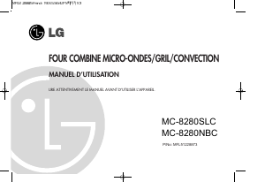 Mode d’emploi LG MC-8280SLC Micro-onde