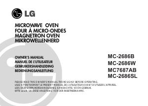 Handleiding LG MC-2686W Magnetron