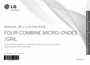 Manual de uso LG MH-6588ZRF Microondas