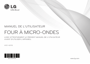 Mode d’emploi LG MSR-4891B Micro-onde