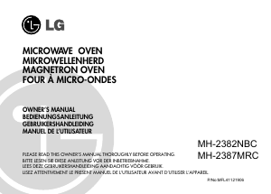 Manual LG MH-2382NBC Microwave