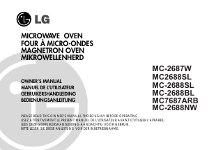 Manual LG MC-2688NW Microwave