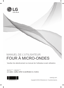 Mode d’emploi LG MH6535GISA Micro-onde