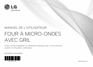 Mode d’emploi LG MH-6593W Micro-onde