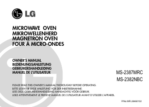 Manual LG MS-2387MRC Microwave