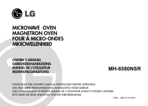 Manual LG MH-6580NSR Microwave