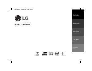 Handleiding LG LAC5800R Autoradio