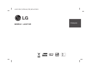 Mode d’emploi LG LAC6710R Autoradio