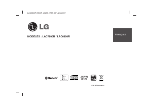 Mode d’emploi LG LAC7800R Autoradio