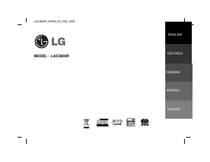 Handleiding LG LAC3800R Autoradio