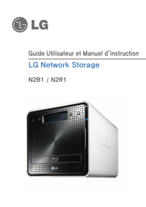 Mode d’emploi LG N2R1D NAS