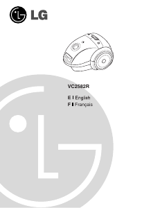 Handleiding LG VC2582R Stofzuiger