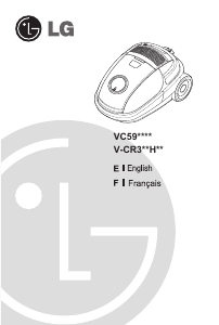 Manual LG VC5987CC Vacuum Cleaner