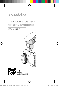 Manual Nedis DCAM15BK Camera de acțiune